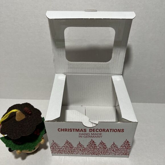 Steinbach PINECONE LADY Vintage LEAVES Wooden German Christmas Ornament - Picture 10 of 11